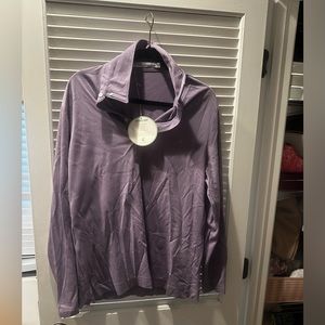 Criquet Violet L/S Range Polo